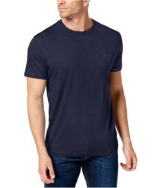 Club Room Mens Pocket Basic T-Shirt Blue Large メンズ