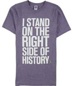 Human Rights Campaign Mens History Graphic T-Shirt Purple X-Small メンズ