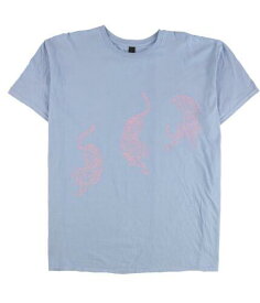 Anvil Mens Tigers Graphic T-Shirt Blue XX-Large メンズ