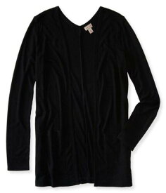 Aeropostale Womens Ribbed Open Front Cardigan Sweater レディース