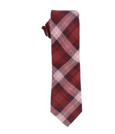 bar III Mens Perica Plaid Self-tied Necktie Red One Size メンズ