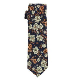 bar III Mens Madison Floral Skinny Self-tied Necktie Blue One Size メンズ