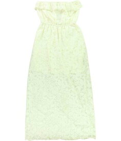 ソサエティ Streetwear Society Womens Lace Maxi Dress Off-White Medium レディース