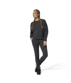 リーボック Reebok Womens Crossfit Terry Sweatshirt Grey Small レディース