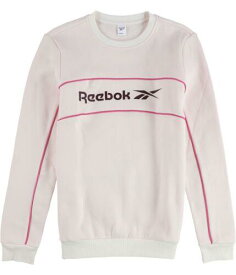 リーボック Reebok Womens Classics Linear Logo Sweatshirt glapnk S Pink Small レディース