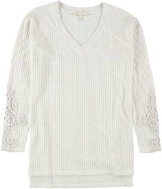 Soft Surroundings Womens Lace Detail Pullover Blouse レディース