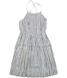 maison Jules Womens Nautical Midi Dress Blue 4 レディース