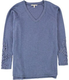 Soft Surroundings Womens Lace Detail Pullover Blouse レディース