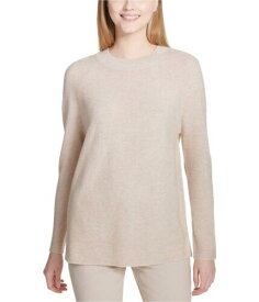 カルバンクライン Calvin Klein Womens Dolman Pullover Sweater Beige Small レディース
