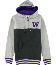 STARTER Mens Washington Huskies Hoodie Sweatshirt Grey Medium メンズ