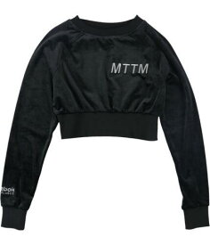 リーボック Reebok Womens MTTM Sweatshirt Black X-Small レディース