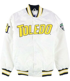 STARTER Mens Toledo Rockets Varsity Jacket White Large メンズ