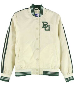 STARTER Mens Baylor University Varsity Jacket Beige Medium メンズ