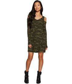 サンクチュアリ Sanctuary Clothing Womens Cold-Shoulder Tank Dress Green X-Small レディース