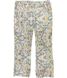 MaxMara Womens Floral Casual Wide Leg Pants White 10 レディース
