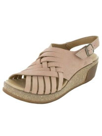 エルナチュラリスタ El Naturalista Womens Leaves N5018 Wedge Sandal Shoes Candy EU 39 / US 8.5 レディース
