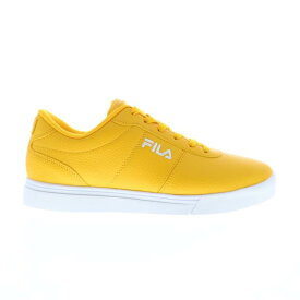 フィラ Fila Impress LL 1FM01154-720 Mens Yellow Synthetic Lifestyle Sneakers Shoes メンズ