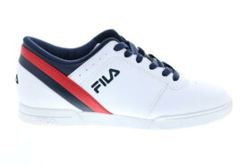 フィラ Fila Place 14 1CM00697-125 Mens White Synthetic Lifestyle Sneakers Shoes メンズ