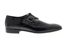 ブルーノマリ Bruno Magli Coleman BM600284 Mens Black Oxfords & Lace Ups Monk Strap Shoes メンズ