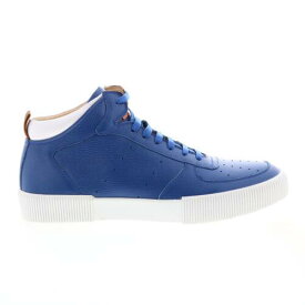 フレンチコネクション French Connection Dion FC7211H Mens Blue Leather Lifestyle Sneakers Shoes 9.5 メンズ