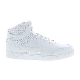 フィラ Fila BBN 92 Mid 1CM00840-100 Mens White Leather Lifestyle Sneakers Shoes メンズ