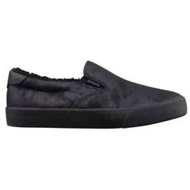 ラグズ Lugz Clipper Lx Fleece Slip On Mens Black Sneakers Casual Shoes MCLPRLXFD-001 メンズ