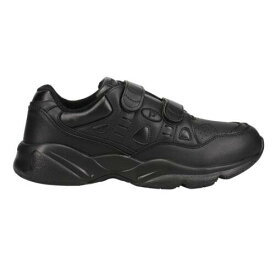 プロペット Propet Stability Slip On Walking Mens Black Sneakers Athletic Shoes M2035B メンズ