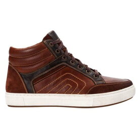 プロペット Propet Kenton High Top Mens Brown Sneakers Casual Shoes MCA005LBR メンズ
