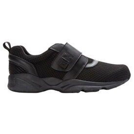 プロペット Propet Stability X Strap Slip On Walking Mens Black Sneakers Athletic Shoes MAA メンズ