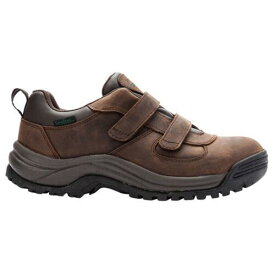 プロペット Propet Cliff Walker Low Strap Slip On Walking Mens Brown Sneakers Athletic Shoe メンズ