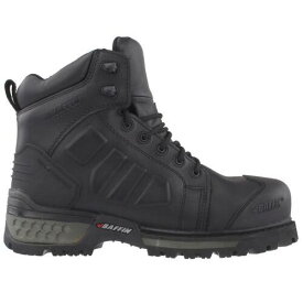 バフィン Baffin Monster 6 Waterproof Composite Toe Work Mens Black Work Safety Shoes MNS メンズ
