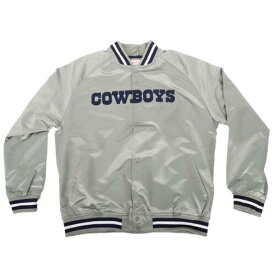 ミッチェルアンドネス Mitchell & Ness Nfl Cowboys Bouble Clutch Lightweight Satin Button Up Jacket Men メンズ