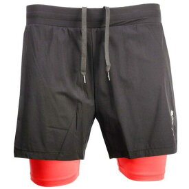 ディアドラ Diadora Double Layer Bermuda Be One Shorts Mens Black Casual Athletic Bottoms 17 メンズ