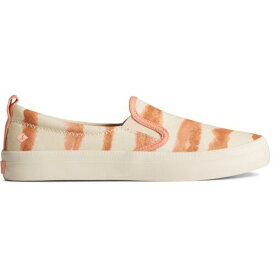 スペリー Sperry Crest Tie Dye Slip On Sneaker Womens White Sneakers Casual Shoes STS87487 レディース