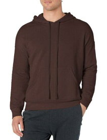 Bella Canvas Mens DTM Street Hoodie Shirt Java Small US Brown メンズ