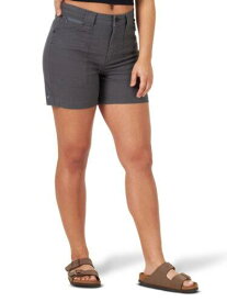 ラングラー ATG by Wrangler Womens Linen Hike Short Dark Shadow 10 Gray Size 8 レディース