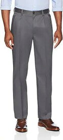 Buttoned Down Mens Relaxed Fit Pleated Non-Iron Dress Chino Pant (902-2849462) メンズ