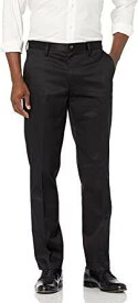 Not Available Buttoned Down Mens Straight Fit Non-Iron Dress Chino Pant Black Size 31W x 32L メンズ