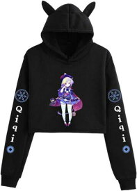 OBBK Anime Games Hoodie 2022 Latest Style Plush Game Cat Ear Cosplay Sweater for メンズ