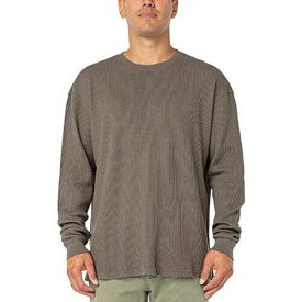 サンクチュアリ Sanctuary Mens Cotton Long Sleeves Thermal Shirt Green メンズ