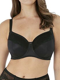 ファンタジー Fantasie Womens Illusion Underwire Side Support Full Coverage Bra black 32G レディース