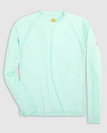 ジョニー オー johnnie-O Gavin Long Sleeve Sun Shirt Bora Bora Size M メンズ