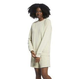 リーボック Reebok Plus Size Classics Sweatshirt (Stucco) Womens Clothing Beige Size 4X レディース