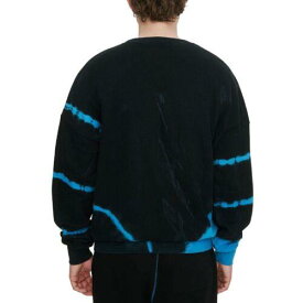 イレブンパリ Eleven Paris Mens Need My Space Tie Dye Sweatshirt Black Size L メンズ