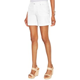 INC NEW Women's Reg-fit Rhinestoned Cuffed Utility Khakis & Chinos Shorts 0 TEDO レディース