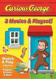 【輸入盤】Universal Studios Curious George: 3-movies & Playset [New DVD] 3 Pack