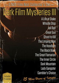 【輸入盤】Film Chest Dark Film Mysteries III [New DVD] 3 Pack