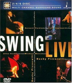 【輸入盤】Chesky Records Bucky Pizzarelli - Swing Live [New DVD]