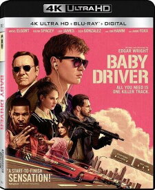 【輸入盤】Sony Pictures Baby Driver [New 4K UHD Blu-ray] With Blu-Ray 4K Mastering Dubbed Subtitled