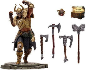 McFarlane Toys マクファーレントイズ McFarlane - Diablo IV - 1:12 Posed Figure - Upheaval Barbarian (Rare) [New Toy]